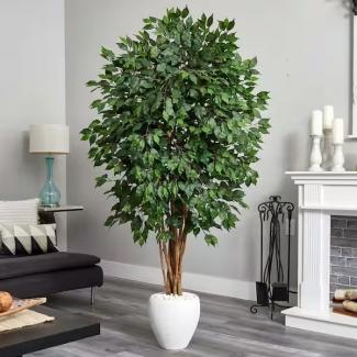 How do you make a fake tree look good?